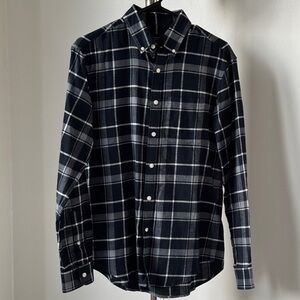 Club Monaco Plaid Utility Shirt